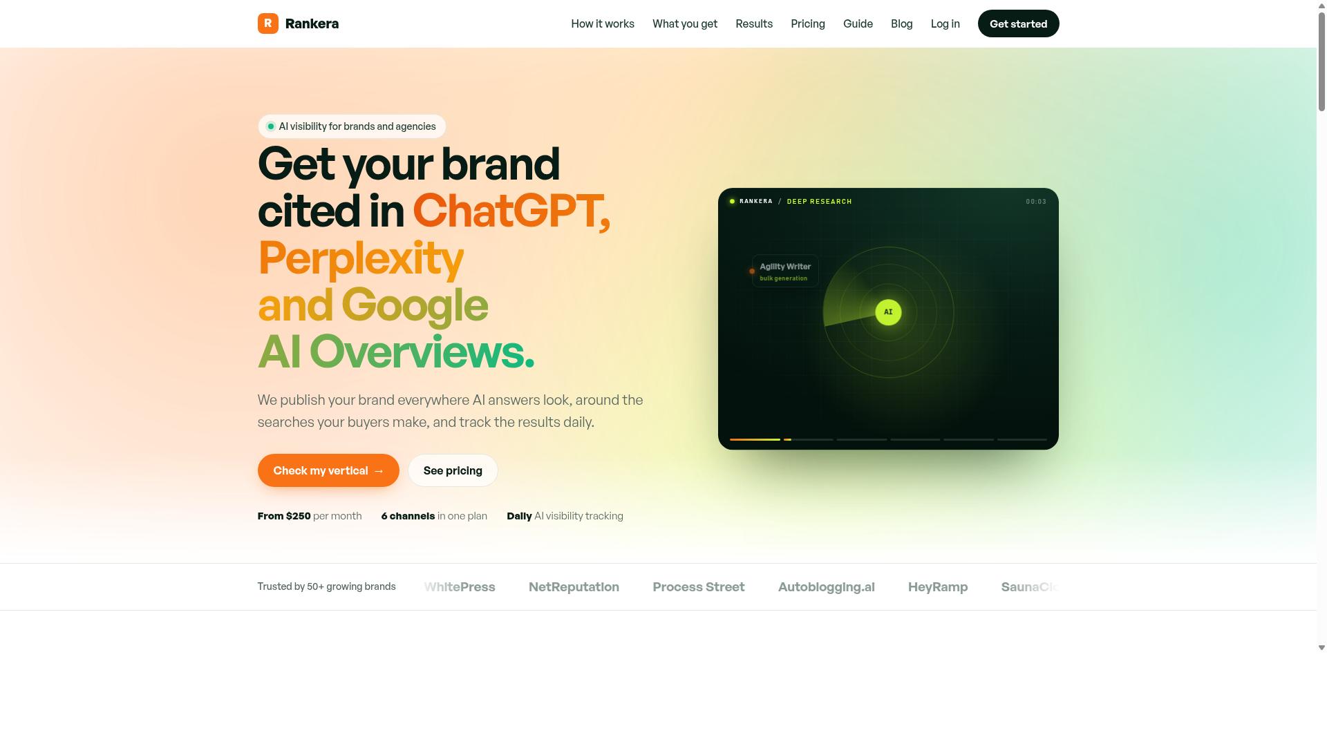 Rankera website